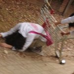 카트놀이하다가 싸움난 여고생들