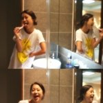 화장실에서 <b>컨셉사진</b>! 백지영, 티만 입었네?;