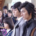 이민호,김범,구혜선 꽃남컨셉 광고촬영장 사진!