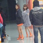 <b>비타</b>500 광고찍은 원더걸스! 촬영장 직찍