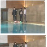 민호 기럭지 인증샷