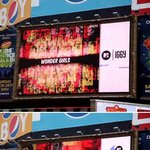 뉴욕 타임스퀘어 전광판에 나온 원더걸스 공연모습!