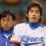 이용규 선수의 <b>투지</b>
