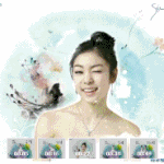 바람의 여신 김연아 움짤