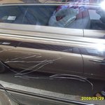 [사진有!!]차 긁고 간 x 새끼