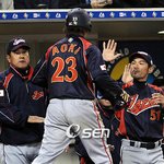 한국, 순위결정전에서 일본에 2-6 완패. 22일 베네주엘라와 준결승전...