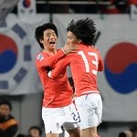 <b>남한</b>, ‘김치우 fk 결승골’ 북한과의 홈 경기서 1-0 승리.