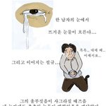 [웹툰] <용의자x 의 <b>헌신</b>> - 남자의 뜨거운 눈물,,,