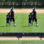 베컴 3형제와 아빠 베컴의 훈훈한 <b>공놀이</b>ㅋ