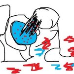 (그림有)변기를 사랑한 내여자친구;;;;