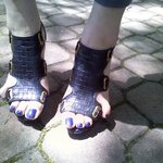 ★사진有-제친구발가락은 6개입니다.★