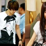 영웅재중이랑 김하늘이랑 <b>커플룩</b>??
