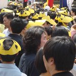 <b>영결</b>식장에서 본 오달수씨.