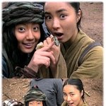 촬영용 뱀으로 장난치는 덕만-천명공주 직찍ㅋㅋ