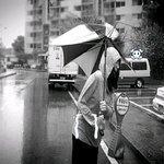 <사진有><b>강풍</b>에제우산이뒤집어졌습니다