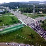 [사진有]쌍용자동차<b>사태</b> 경찰과 민주노총충돌