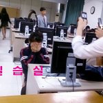 (有)산다라박 머리를하고학교에온 친구.....