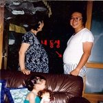 내 동생을 열달동안 품은 사람은 우리 아빠.. 올레!