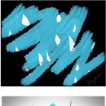 <b>려원</b>이 그린 그림들, 뭔가 다 묘한 느낌