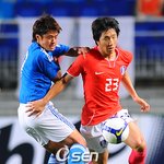 한국, 일본에 2-1 승리하고 수원컵 3연승으로 우승.
