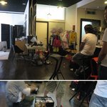 포미닛, 마린룩 컨셉의 슈마커 지면 광고 촬영 현장!!