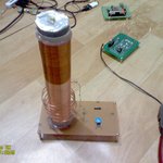 <b>소형</b> tesla coil
