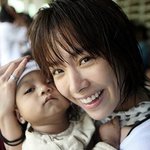 필리핀으로 <b>봉사</b>활동 다녀온 한지민, 쌩얼 예술