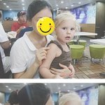 사진有)) 이태원 내거울탐내던 외국인아이^^;