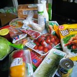 톡에서 레시피보고 8단도시락 만들었어요