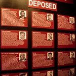 필라델피아에서 박물관에 본 김대중대통령님!(사진첨부)