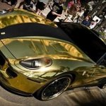 <b>금색</b>으로 도색된 ferrari 599