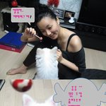 춥따 <b>추</b>브 먹는 개 ...ㅋㅋㅋ
