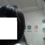 화장실에서 귀신과 함께 사진을???ㅋㅋ
