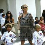 세 아이들 태권도 <b>도장</b> 데려다주는 하이디 클룸!