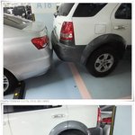 주차장에서.. 완전어이상실함..
