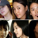 피부미인,초대박피부를 자랑하는 송혜교의 눈물!