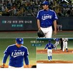 팬한테 유니폼 빌려입은 삼성 권혁ㅋㅋㅋ