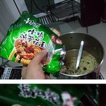 중국 康師傅회사의 라면에서 구더기가!!!!!