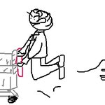 *마트에 가끔 나타나시는 <b>카트</b>라이더 할아버지.