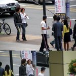 윤은혜 길거리 <b>직찍</b>, 얼굴 작고 비율 최고네