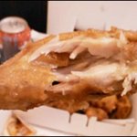 <b>치맥</b>으로 달래본 솔로의 공허함이라고 할까요?