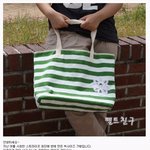 가방만들기 - 스트라이프 빅백 가방 만들기