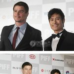 내한한 <b>조쉬</b> 하트넷, 이병헌과 레드카펫에서!