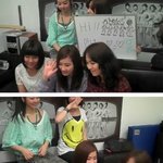 화상채팅하는 원더걸스! 소희의 <b>뿌듯</b>한 표정