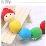<b>촉감</b>,감각인형- 알록달록 감각 애벌레