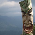 함양 마천면 오도재에서...