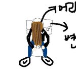 [그림有]깨벗고 가디건만 걸친 사연 ㅋㅋㅋㅋ오분만을 외치다 영원히갔어요