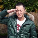 <b>늦깍</b>이 군입대 전진, 몸 건강하길