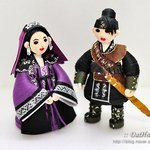울엄마가 만든 <b>종이</b>감기 인형