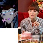 (닮은꼴) <b>브아걸</b> 나르샤와 꼬비꼬비에 나오는 옥반지